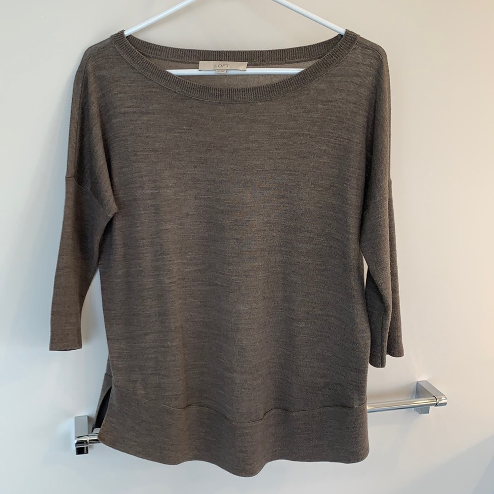 LOFT Boatneck Sweater